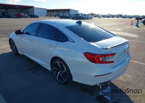 2022 Honda Accord Sport from USA, damaged, VIN 1HGCV1F30NA057873